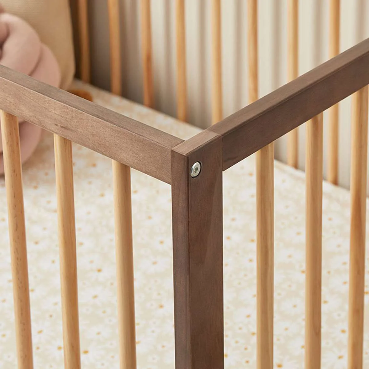 Mocka Dream Cot - Almond/Natural - Image 6