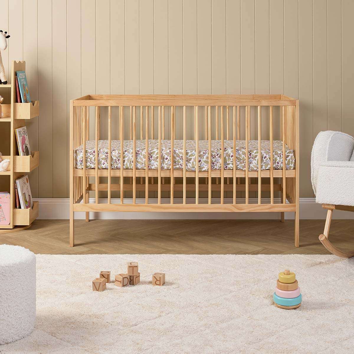 Mocka Dream Cot - Natural - Image 4