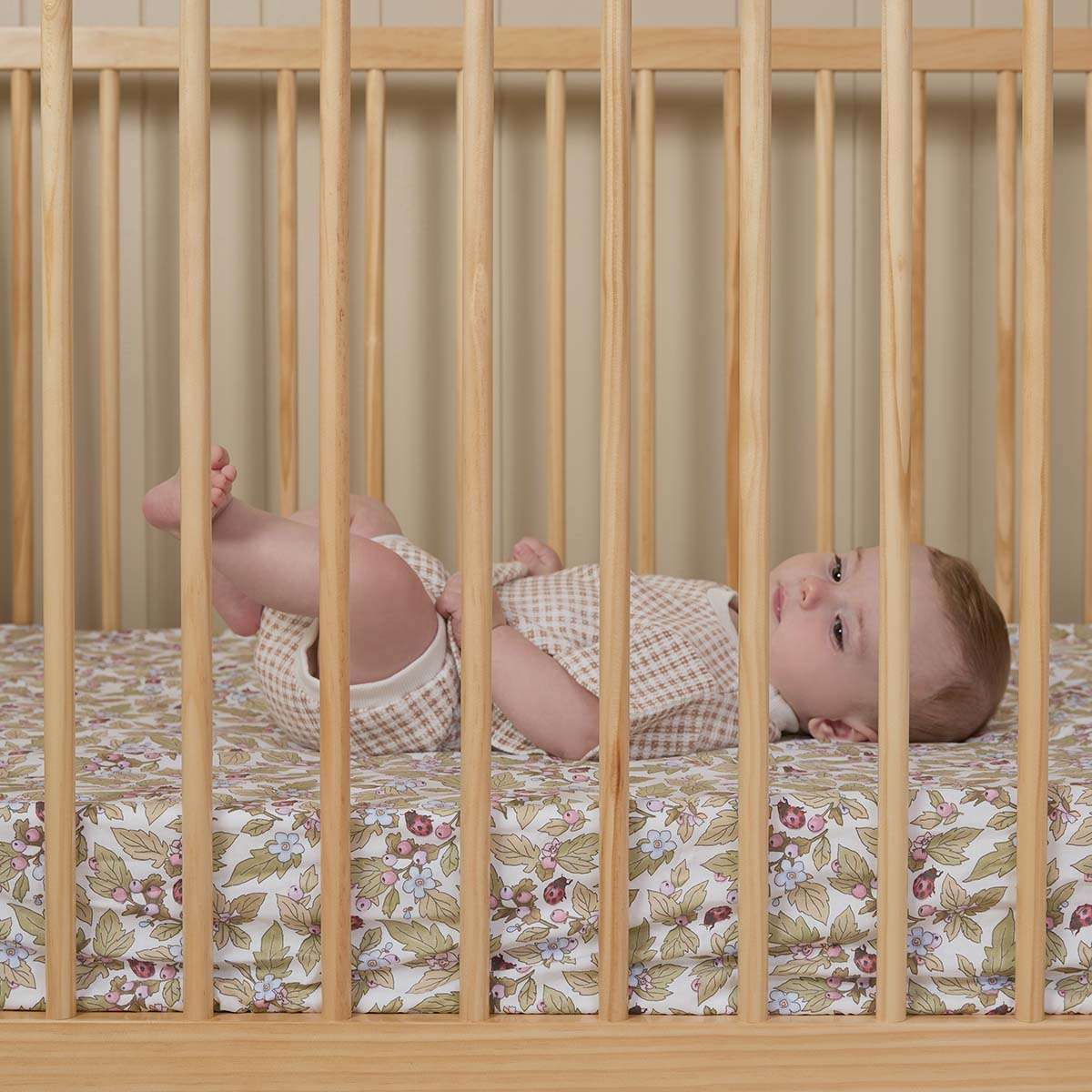 Mocka Dream Cot - Natural - Image 5