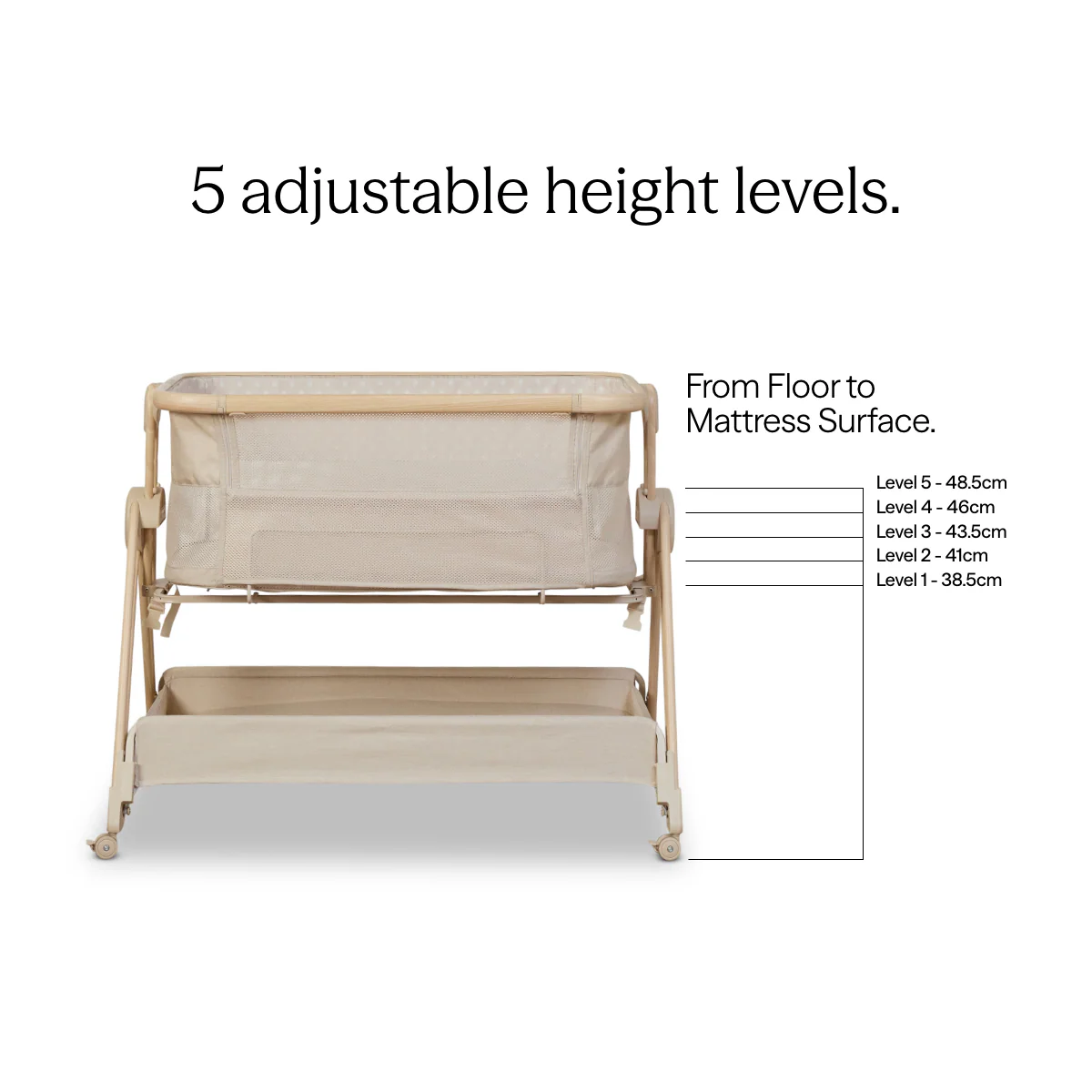 Mocka Dream Swing Co Sleeper Bassinet - Image 7