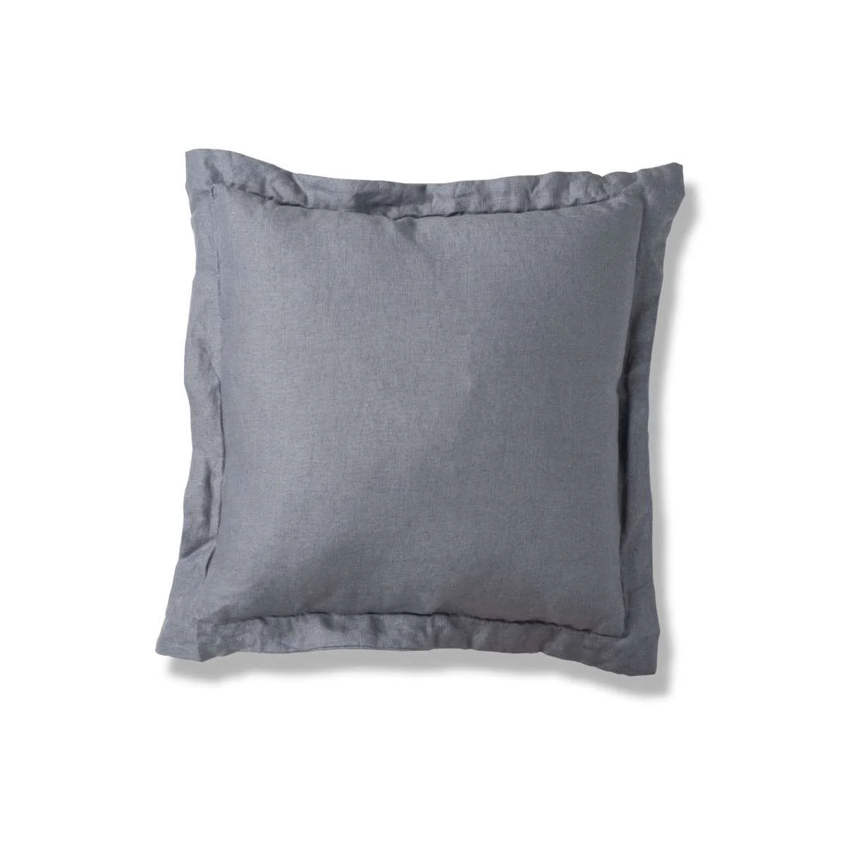 Mocka Linen Cushion - Petrol Blue - Image 5