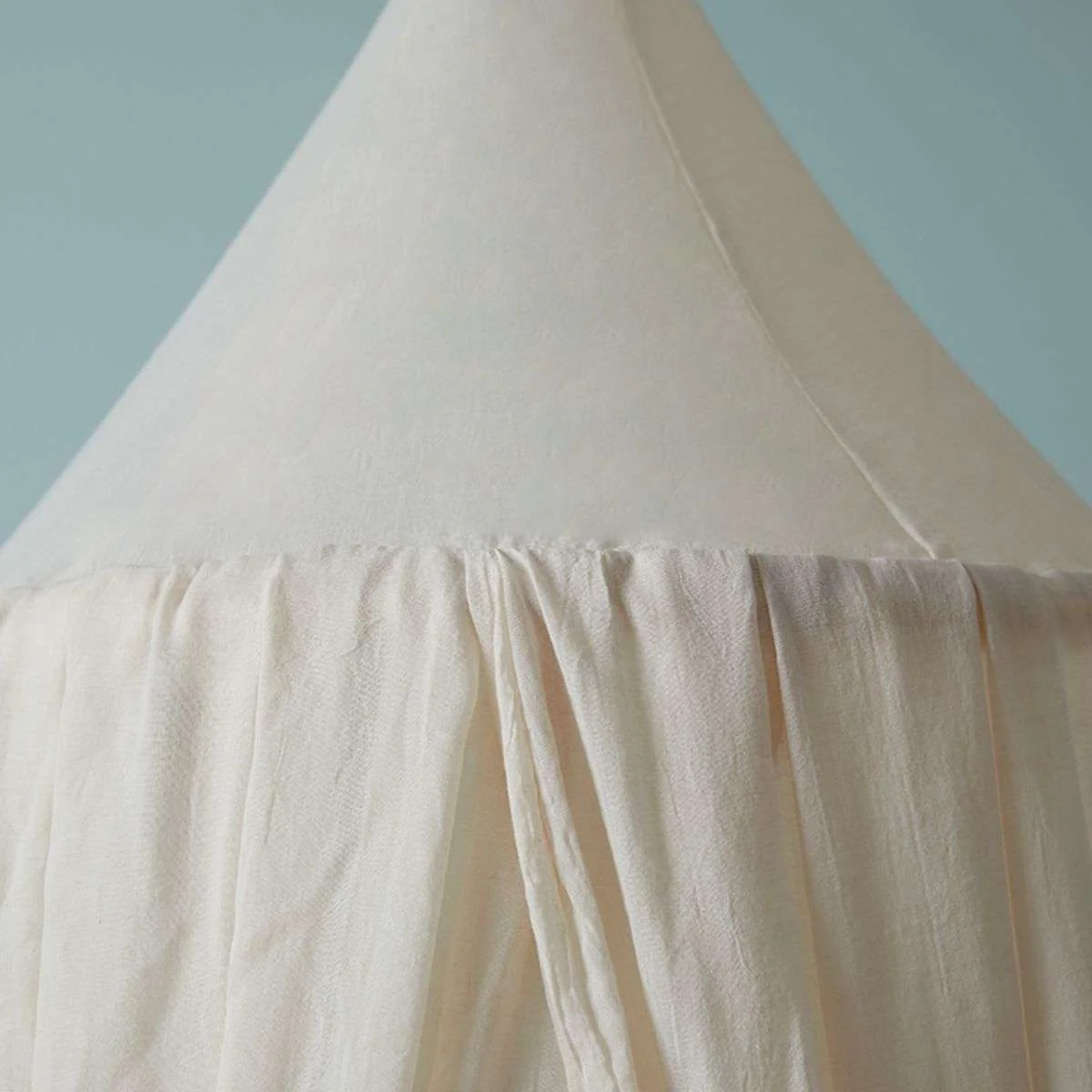 Mocka Linen Look Canopy - Oatmeal - Image 5