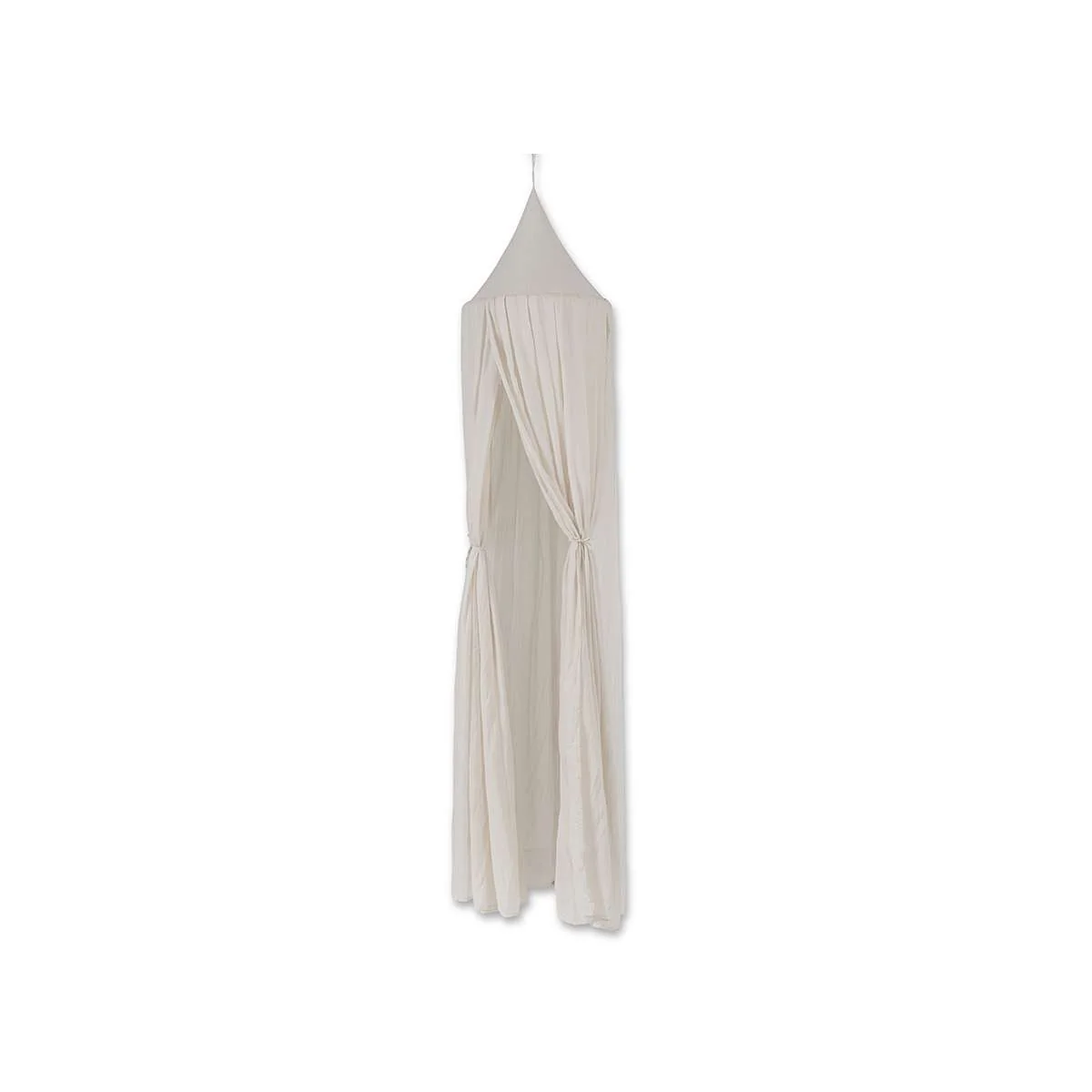 Mocka Linen Look Canopy - Oatmeal - Image 9
