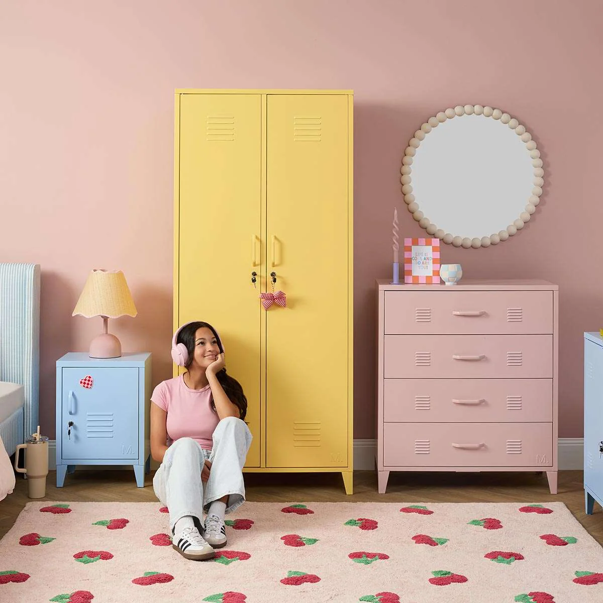 Mocka Original Four Drawer - Pink - Image 4