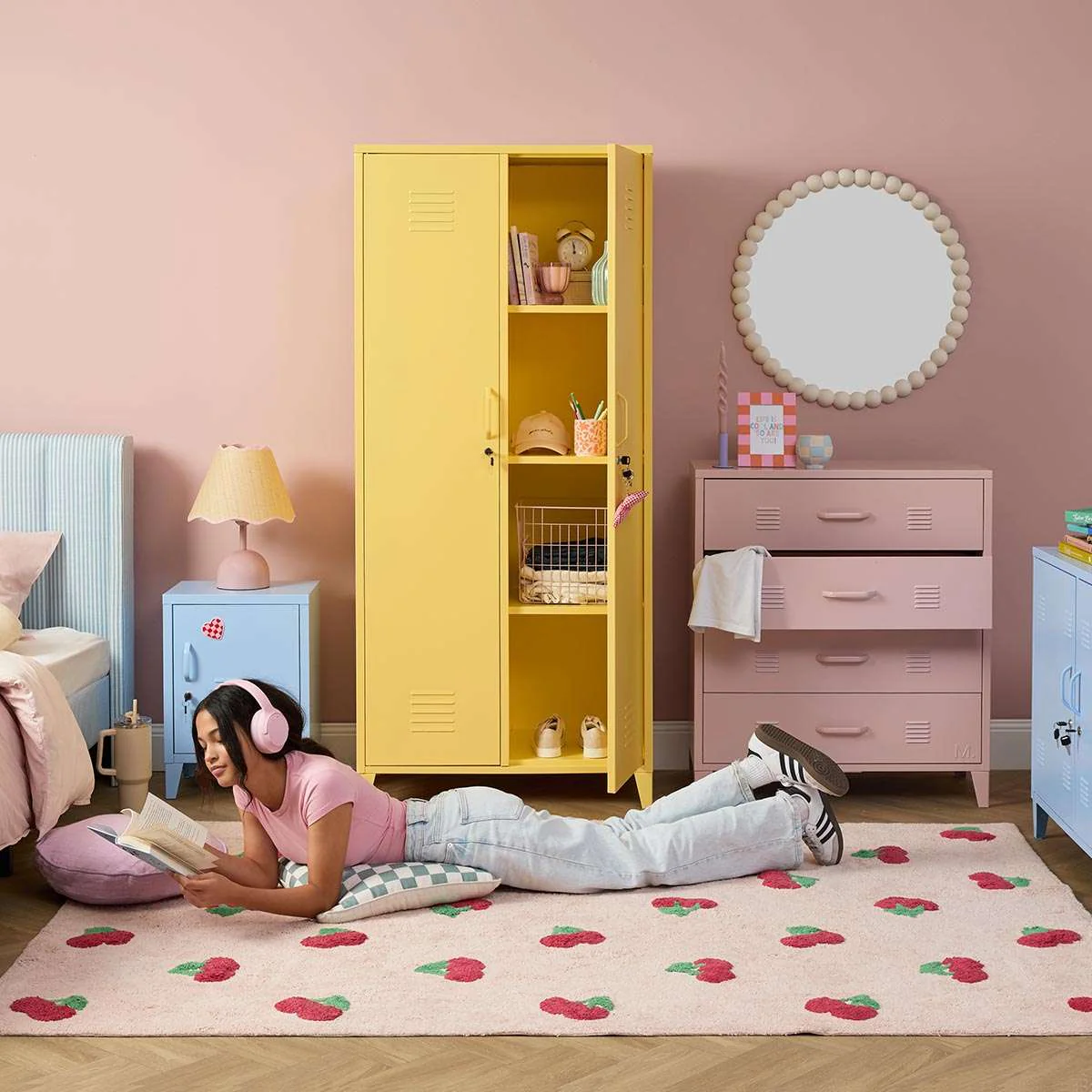 Mocka Original Four Drawer - Pink - Image 7