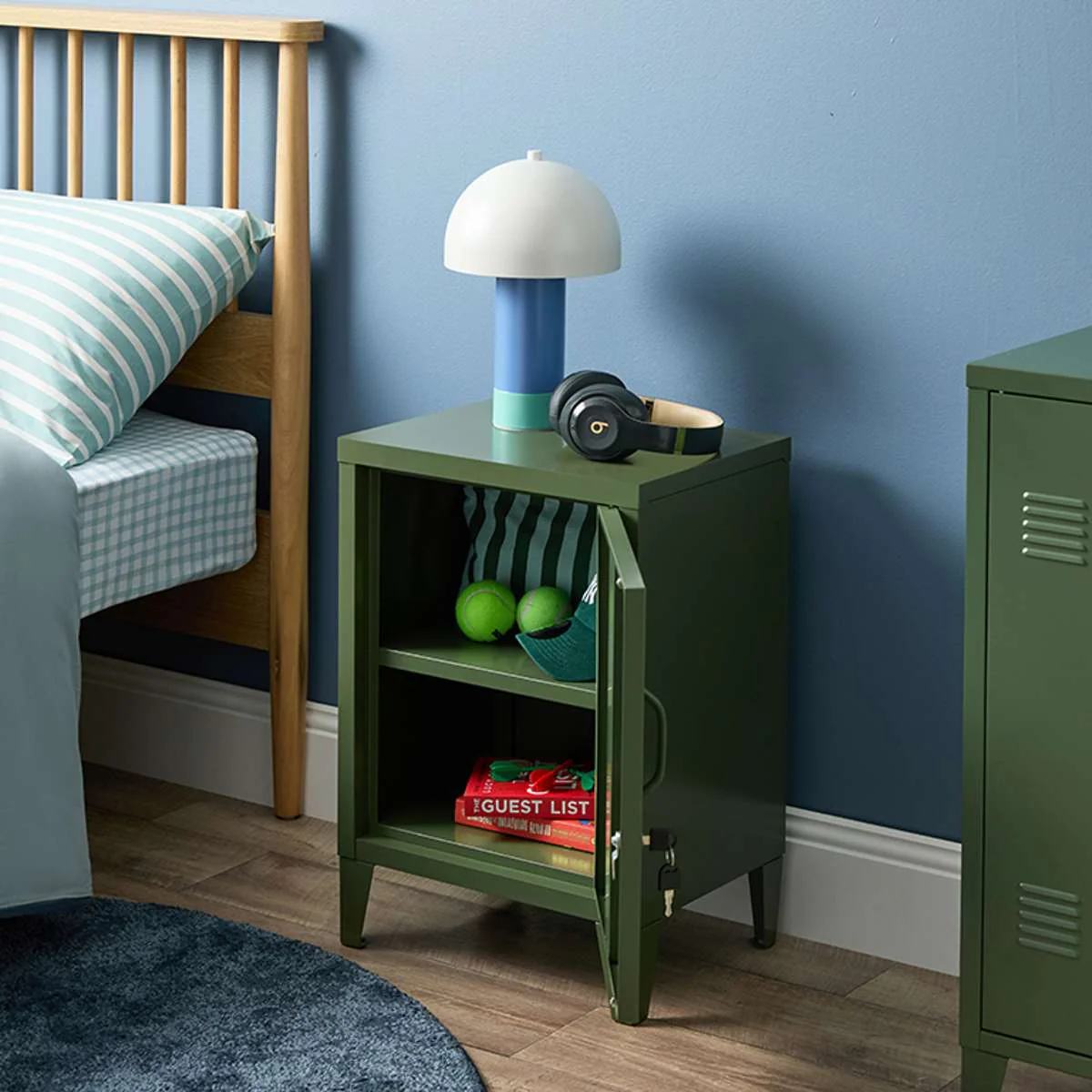 Mocka Original Locker Bedside - Khaki - Image 4