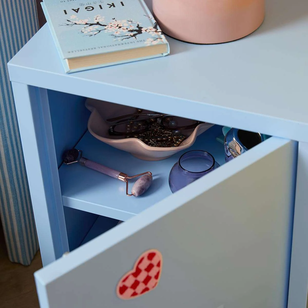 Mocka Original Locker Bedside - Powder Blue - Image 9