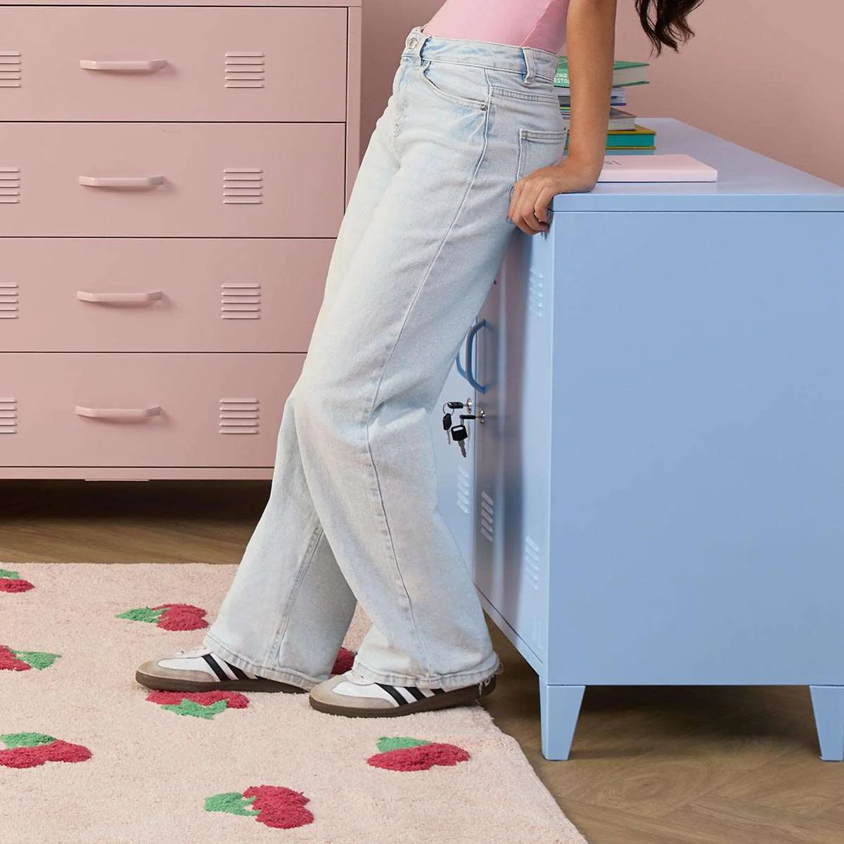 Mocka Original Locker Cabinet - Powder Blue - Image 4