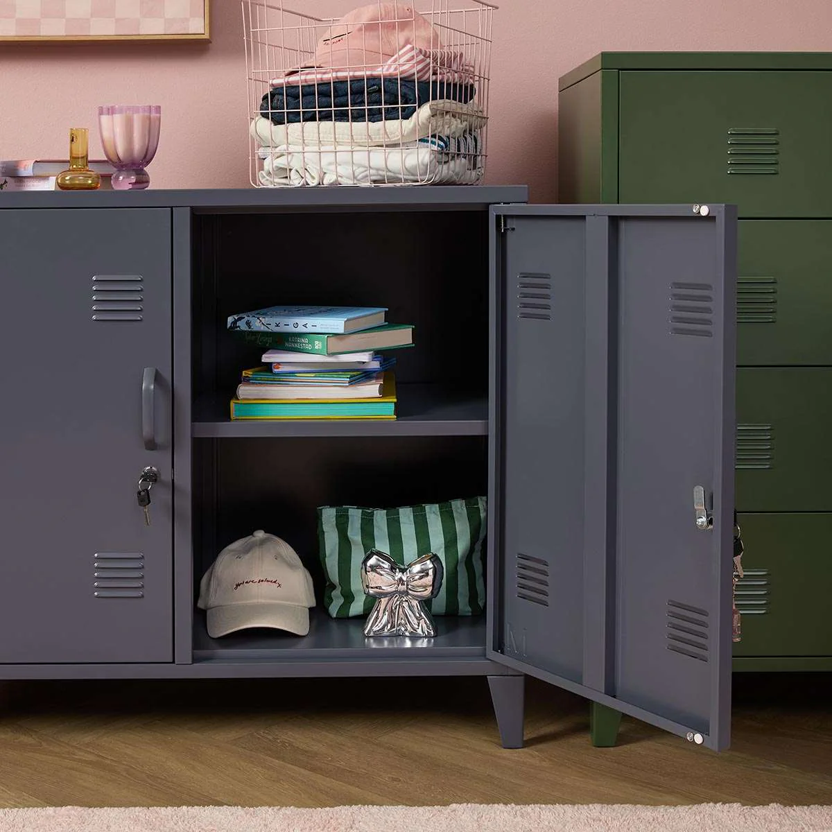 Mocka Original Locker Cabinet - Steele - Image 11