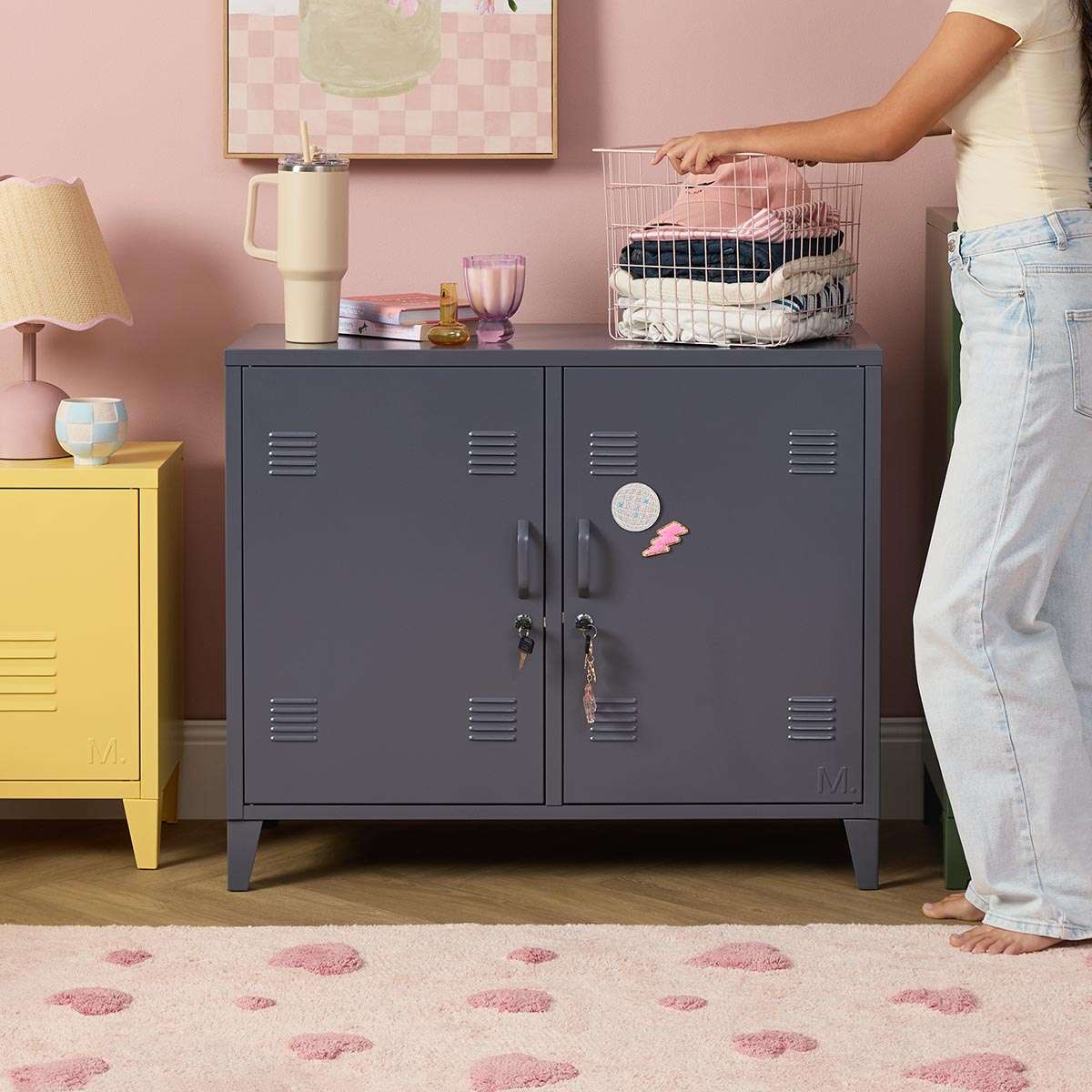 Mocka Original Locker Cabinet - Steele - Image 12