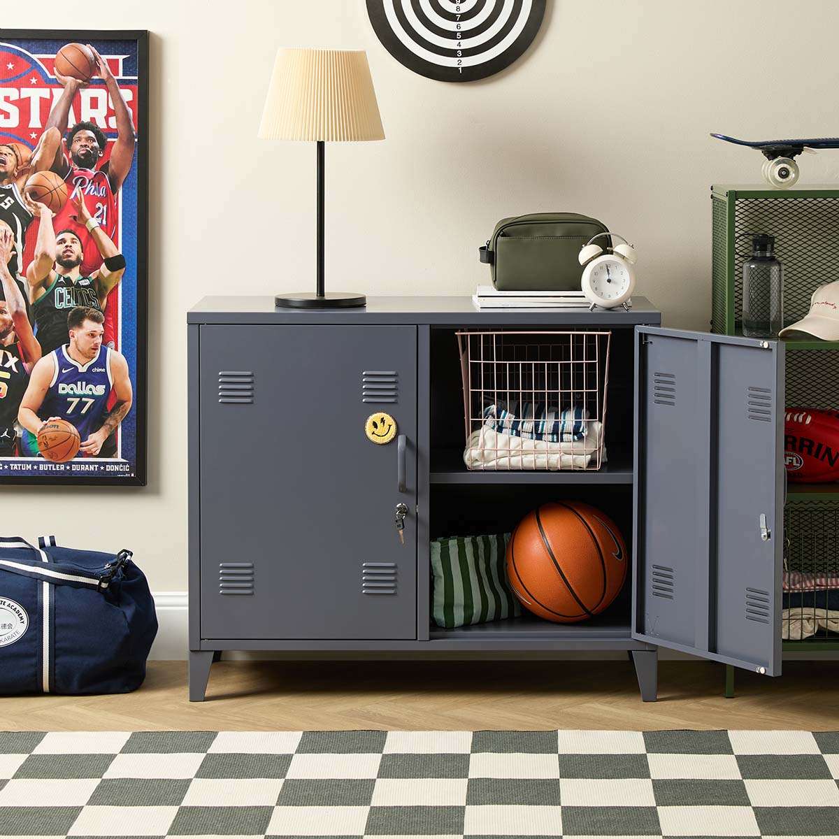 Mocka Original Locker Cabinet - Steele - Image 4