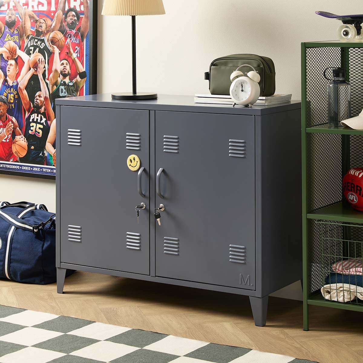 Mocka Original Locker Cabinet - Steele - Image 6