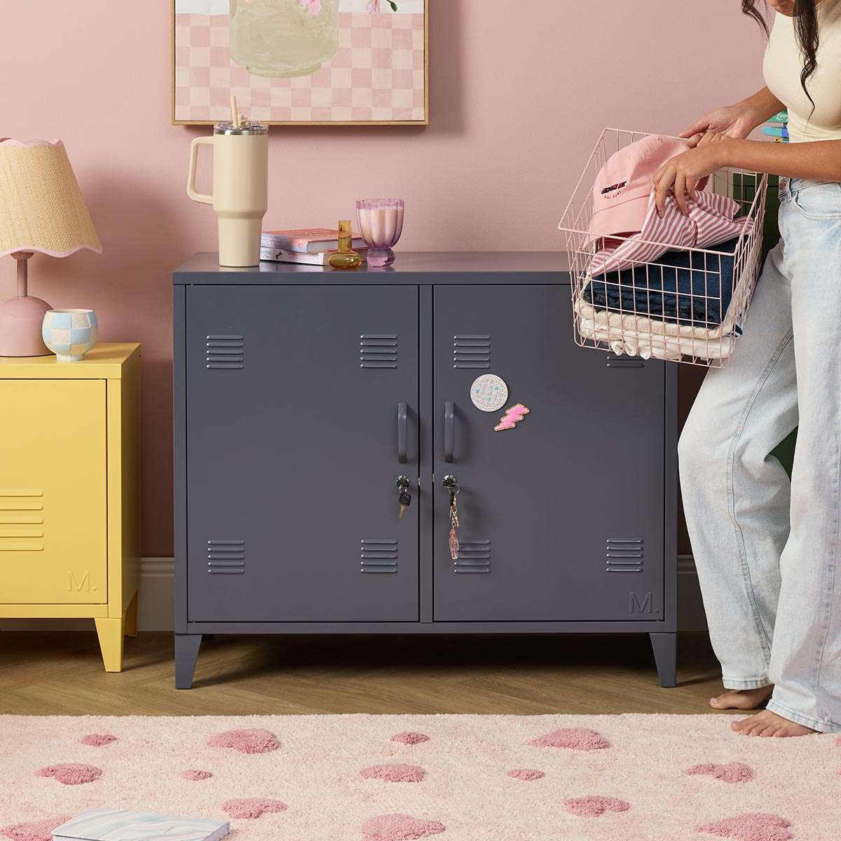 Mocka Original Locker Cabinet - Steele - Image 8