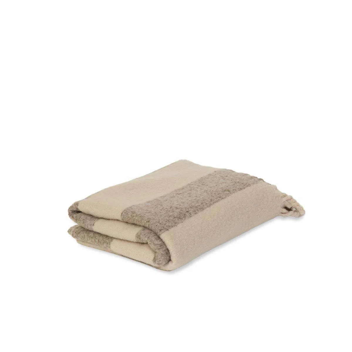 Mocka Stripe Throw Blanket - Mocha - Image 5