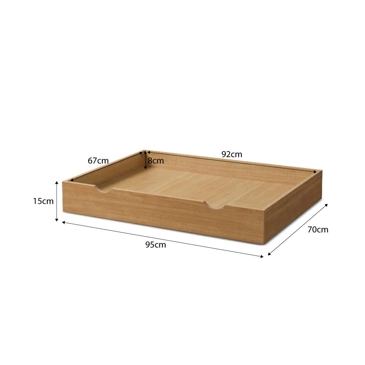 Mocka Under Cot Storage - Natural - Image 10