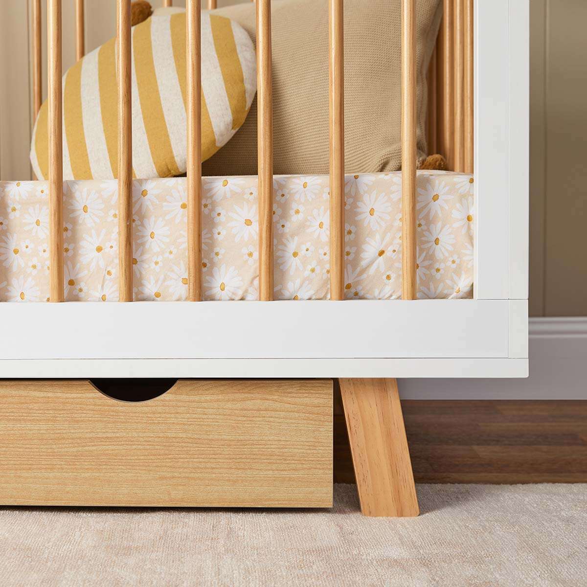 Mocka Under Cot Storage - Natural - Image 7