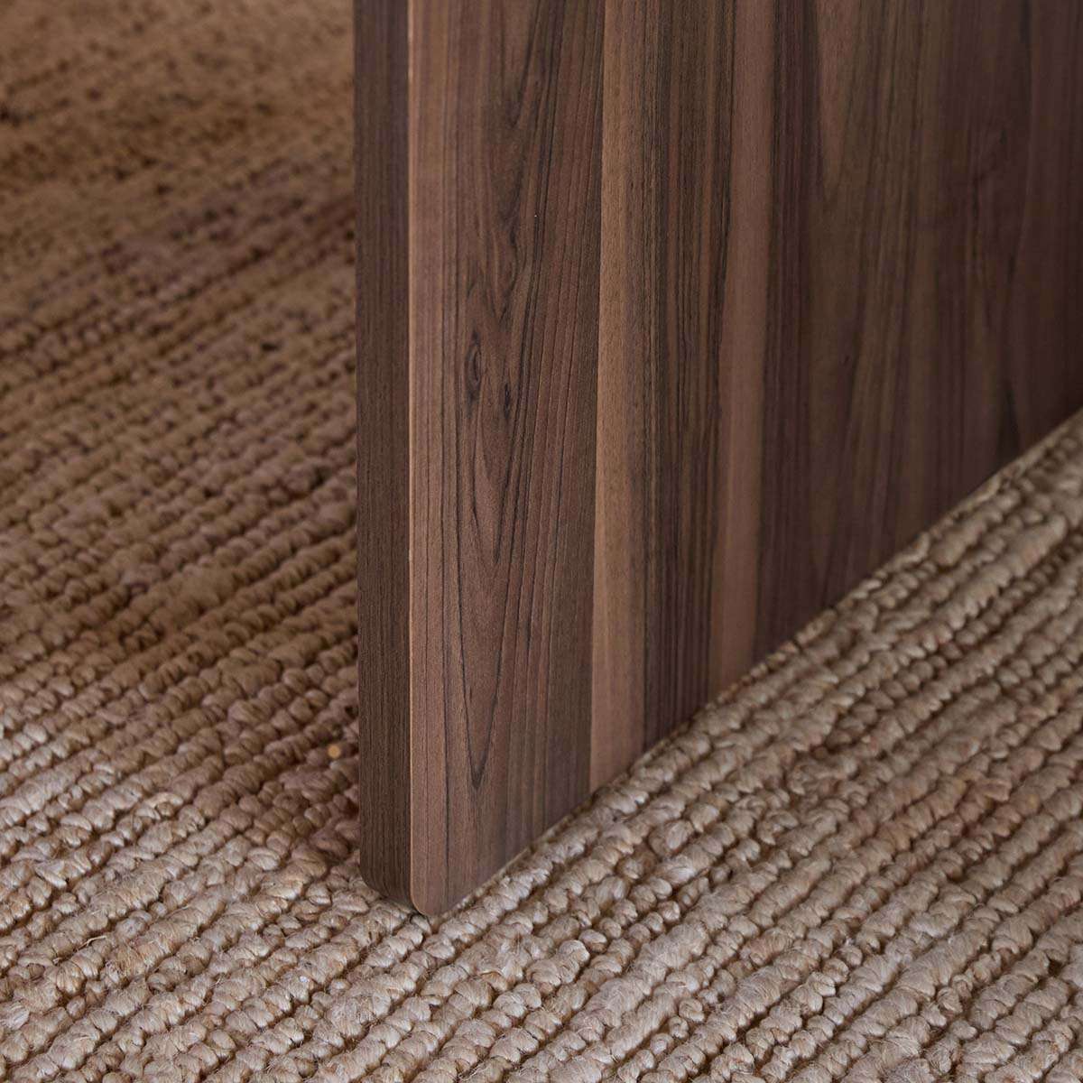 Montana Four Seater Dining Table - Walnut - Image 6