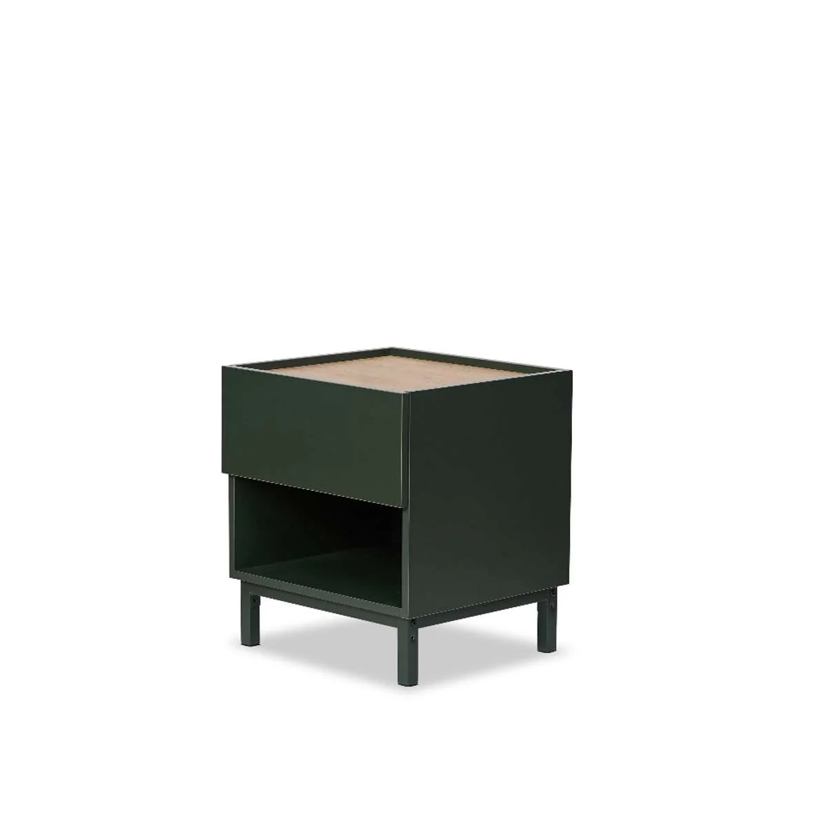 Murphy Bedside Table - Green/Natural - Image 8