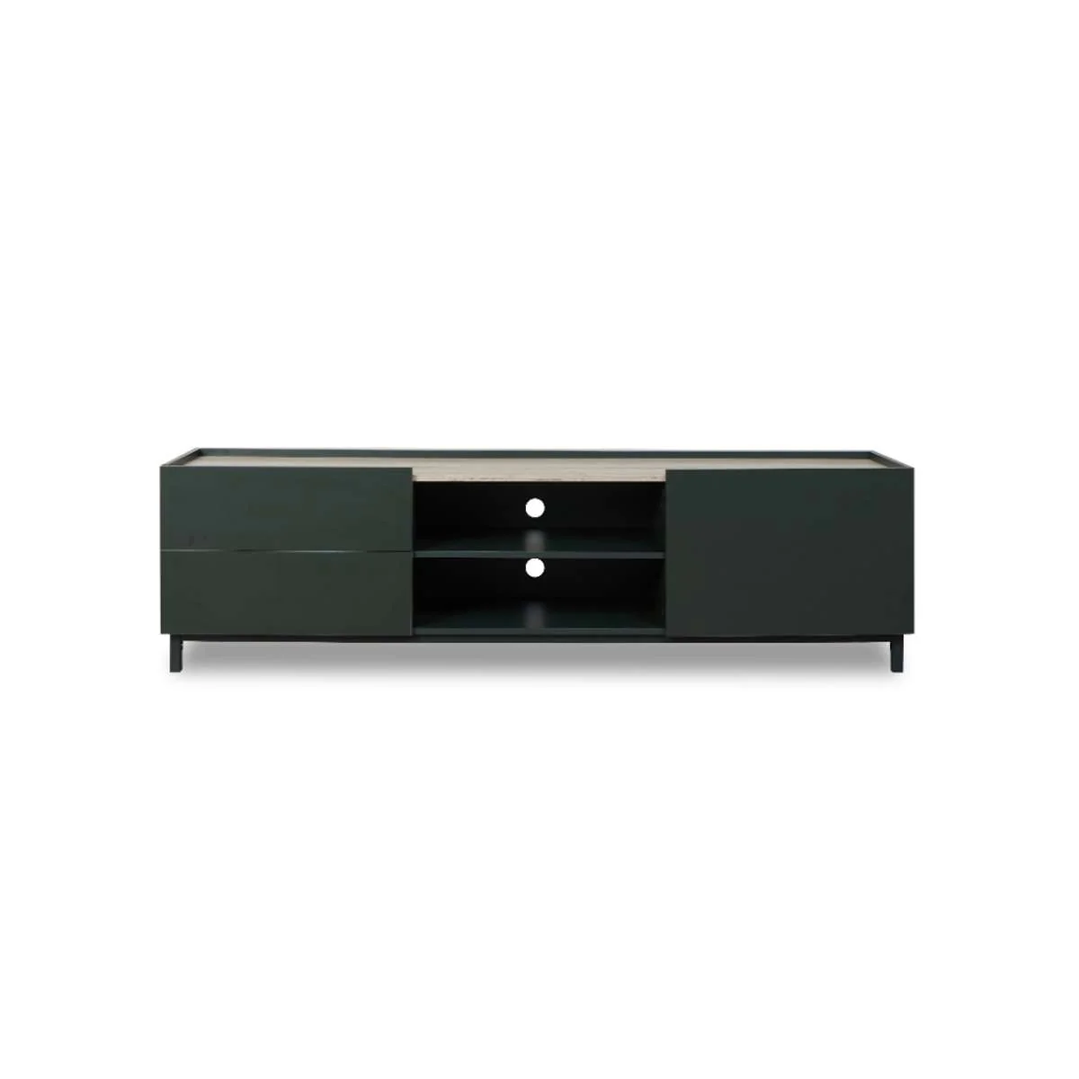 Murphy Entertainment Unit - Green/Natural - Image 14