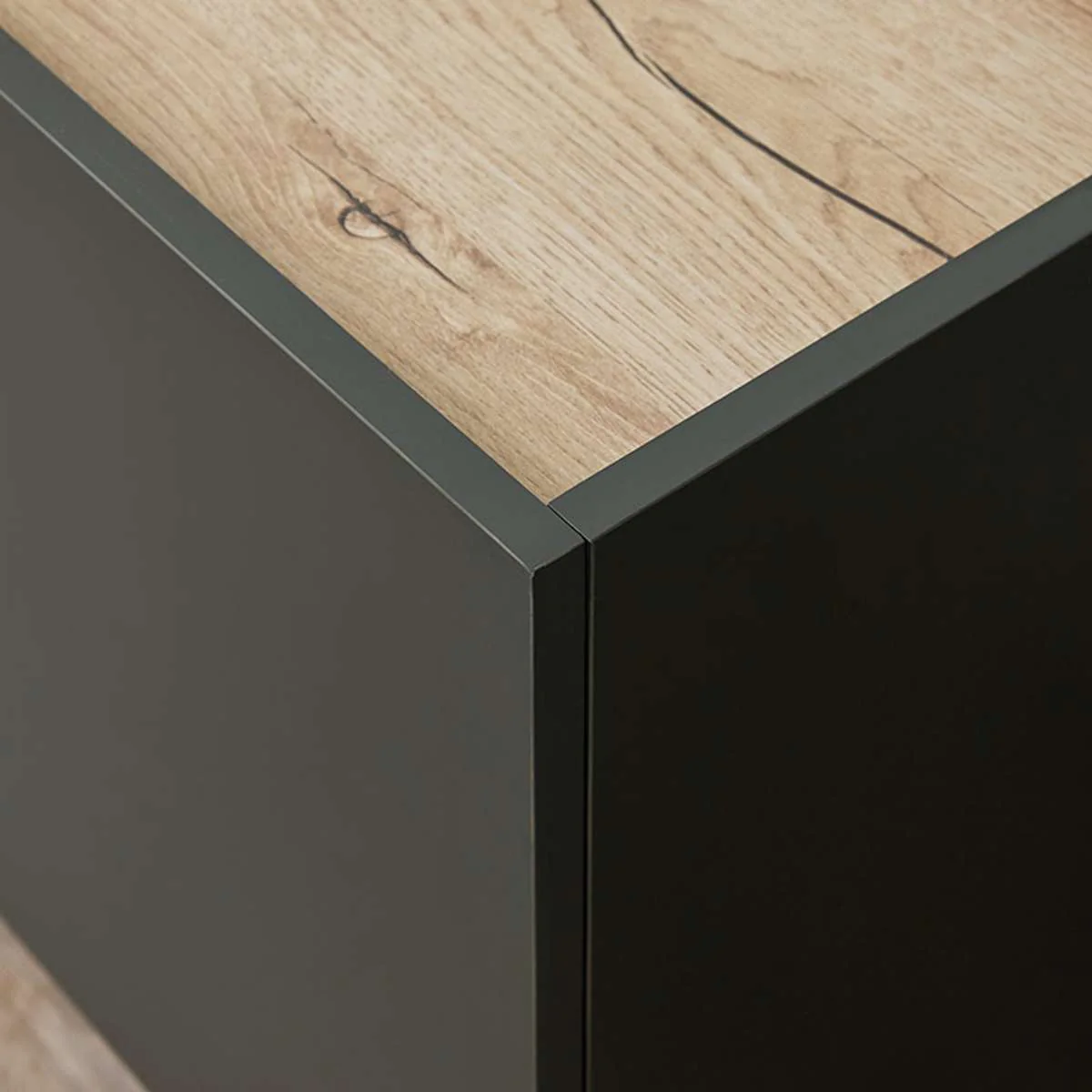 Murphy Entertainment Unit - Green/Natural - Image 5