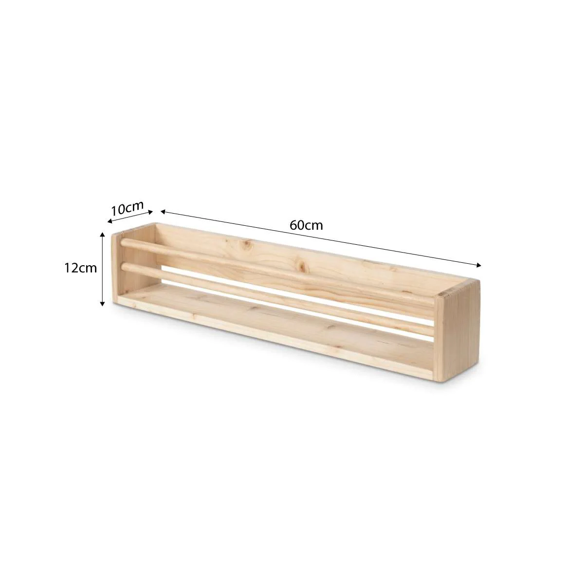 Nicho Wall Shelf - Natural - Image 7