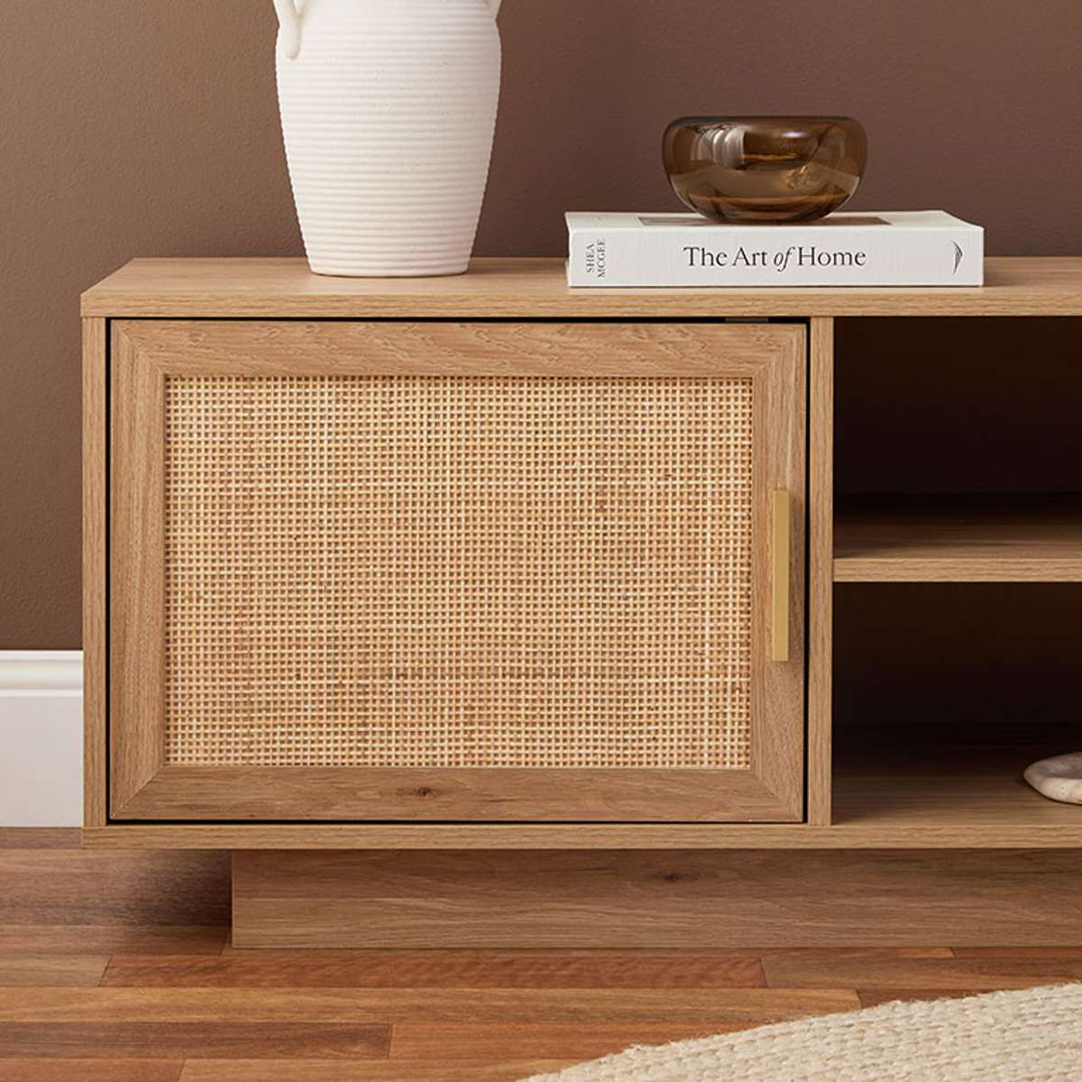 Noosa Rattan Entertainment Unit - Natural - Image 4