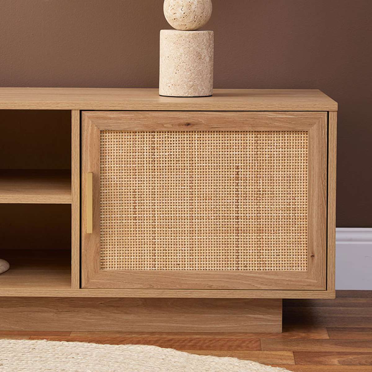 Noosa Rattan Entertainment Unit - Natural - Image 7