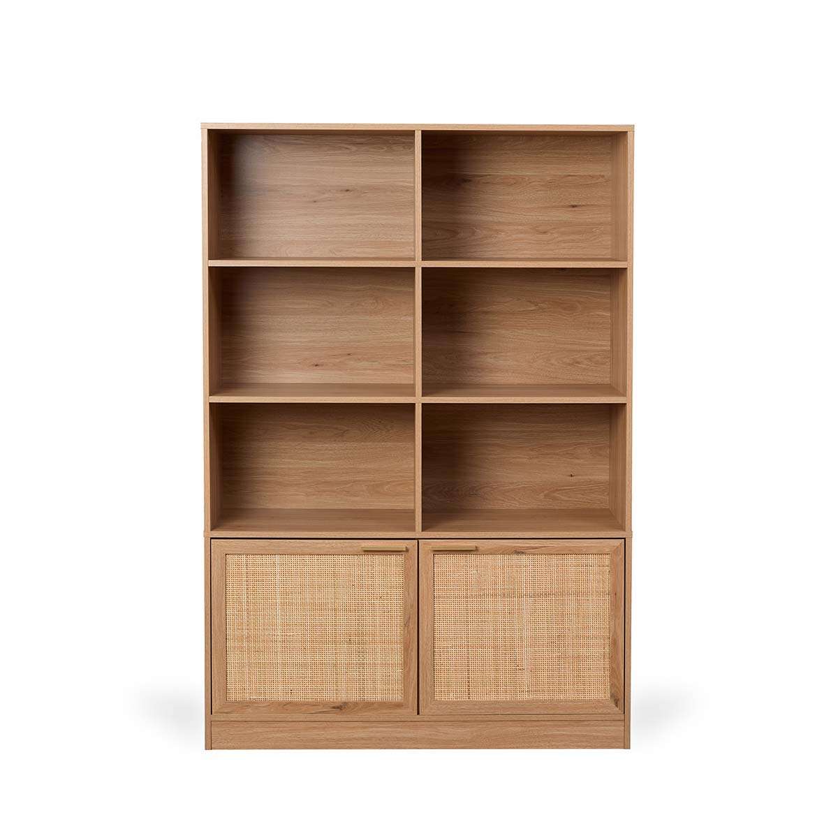 Noosa Rattan Large Bookcase - Natural - Image 10