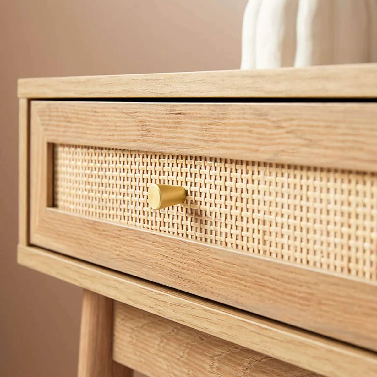 Noosa Rattan Make-Up Table - Natural - Image 5