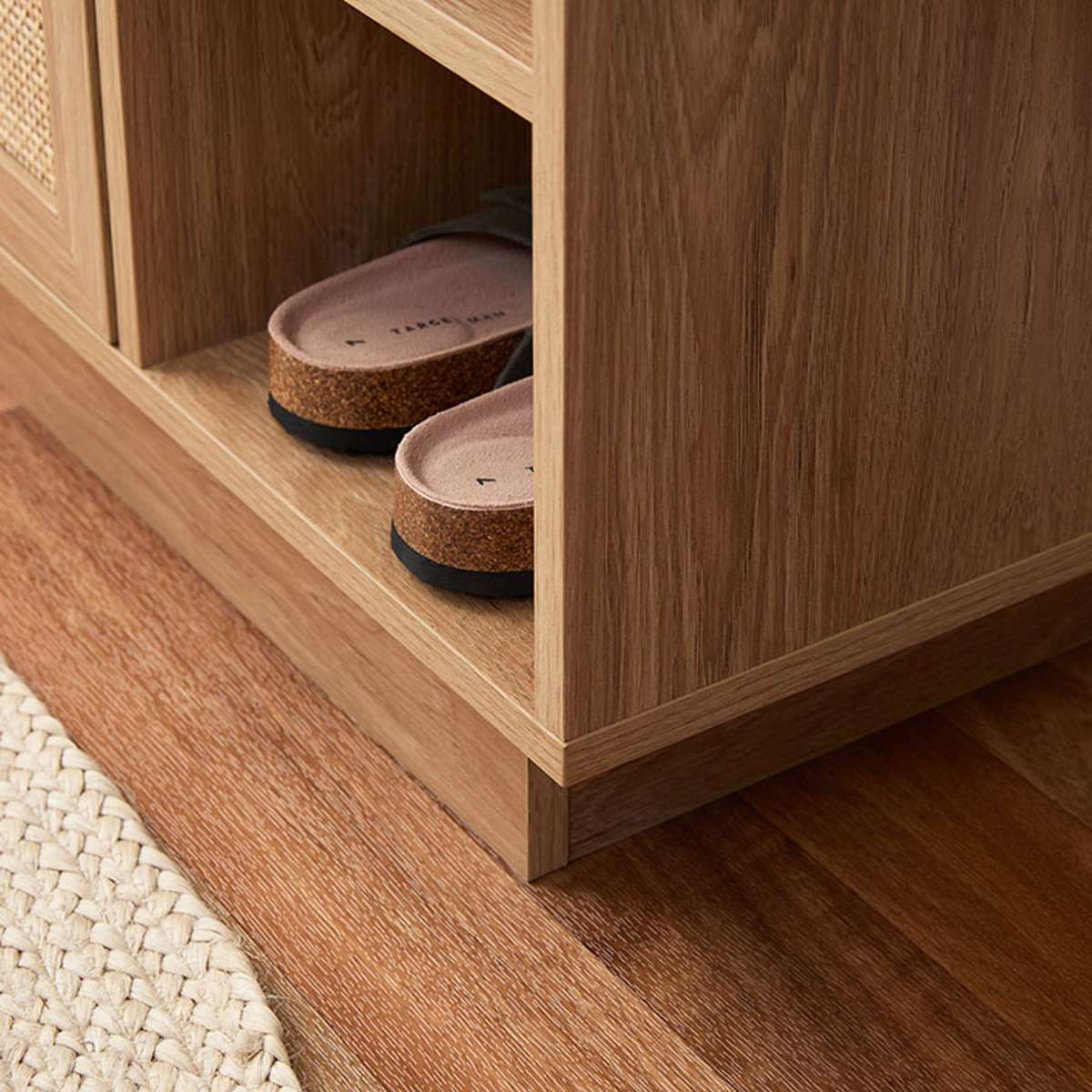 Noosa Rattan Shoe Cabinet - Natural - Image 7