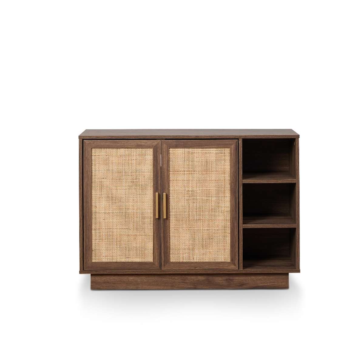 Noosa Rattan Shoe Cabinet - Walnut - Image 10