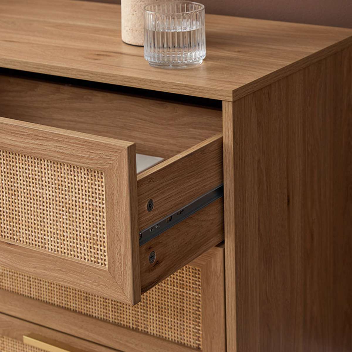 Noosa Rattan Six Drawer - Natural - Image 15