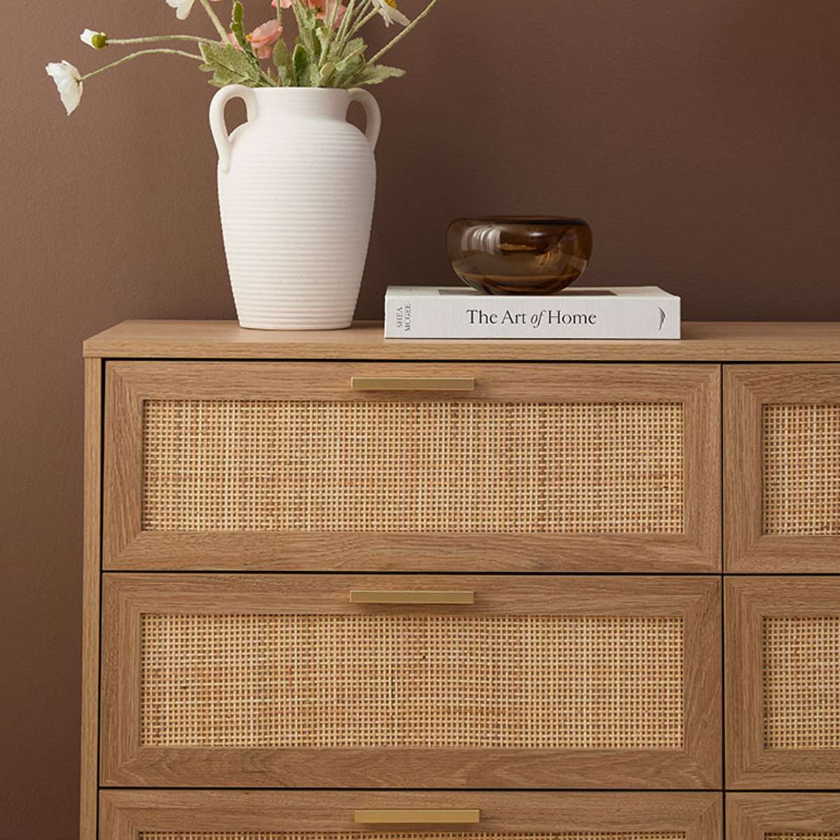 Noosa Rattan Six Drawer - Natural - Image 8