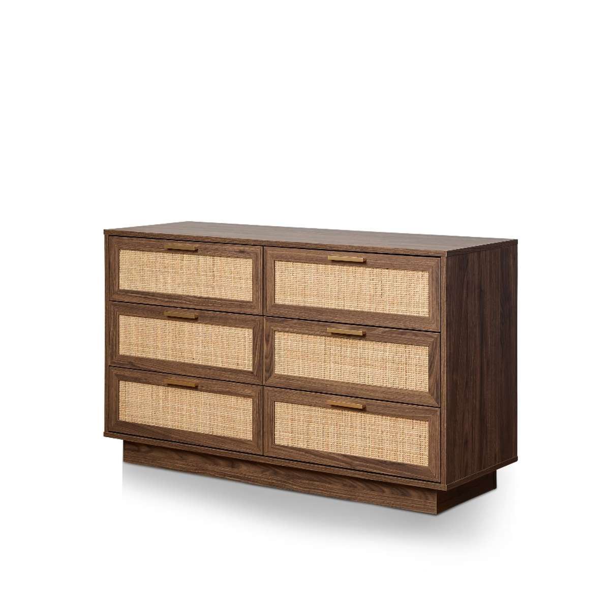 Noosa Rattan Six Drawer - Walnut - Image 10