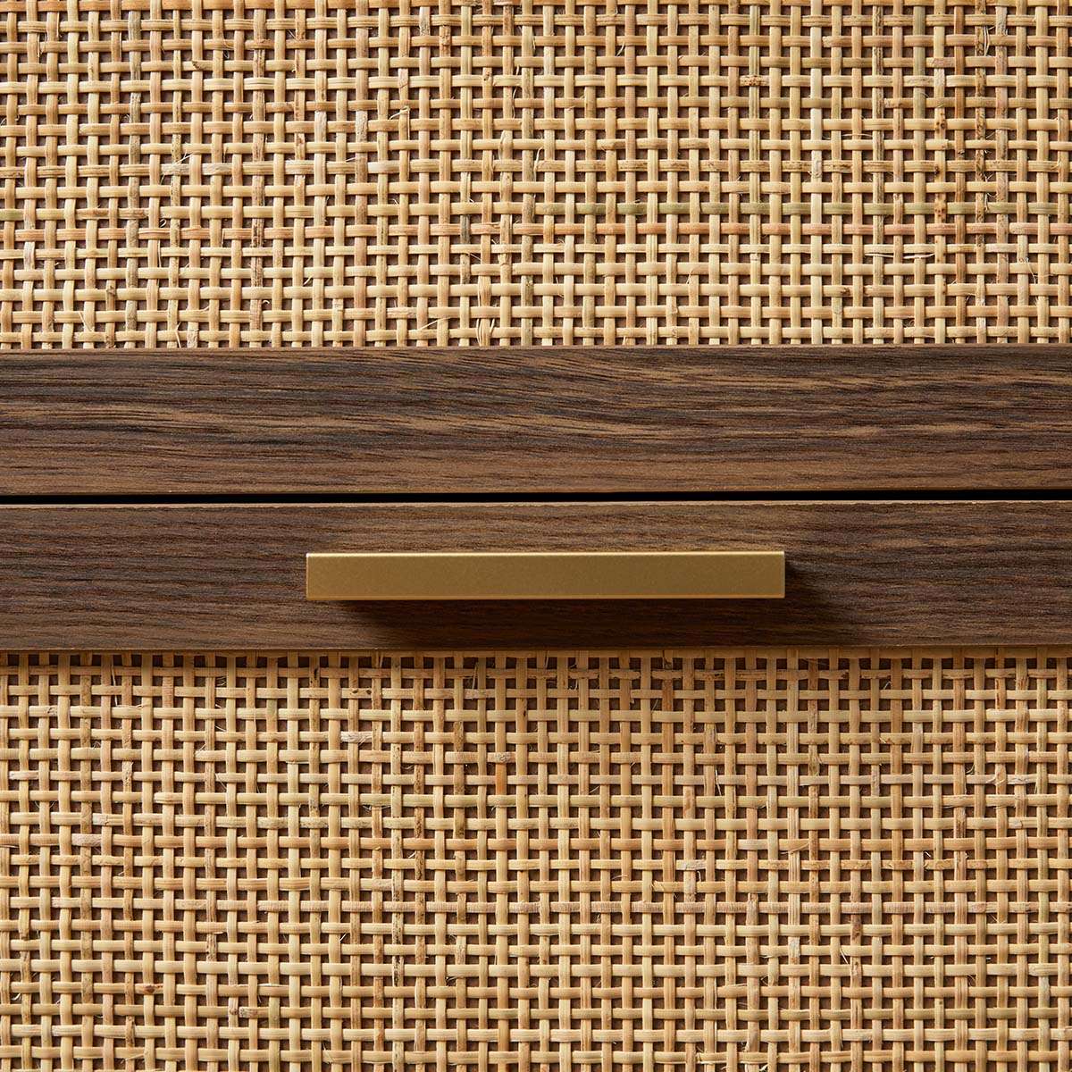 Noosa Rattan Six Drawer - Walnut - Image 6