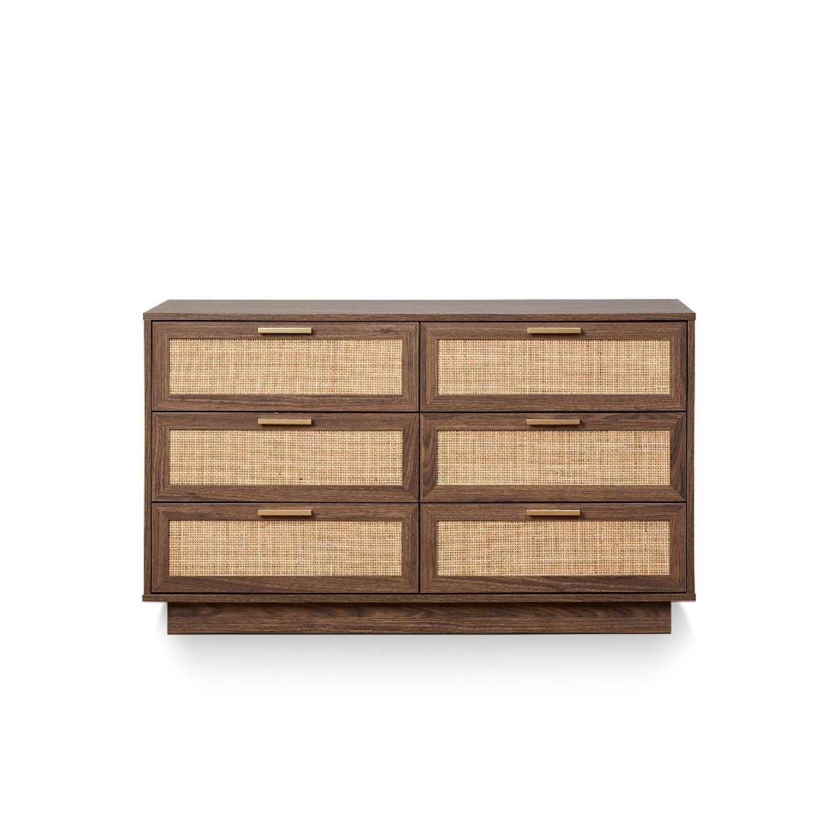 Noosa Rattan Six Drawer - Walnut - Image 9