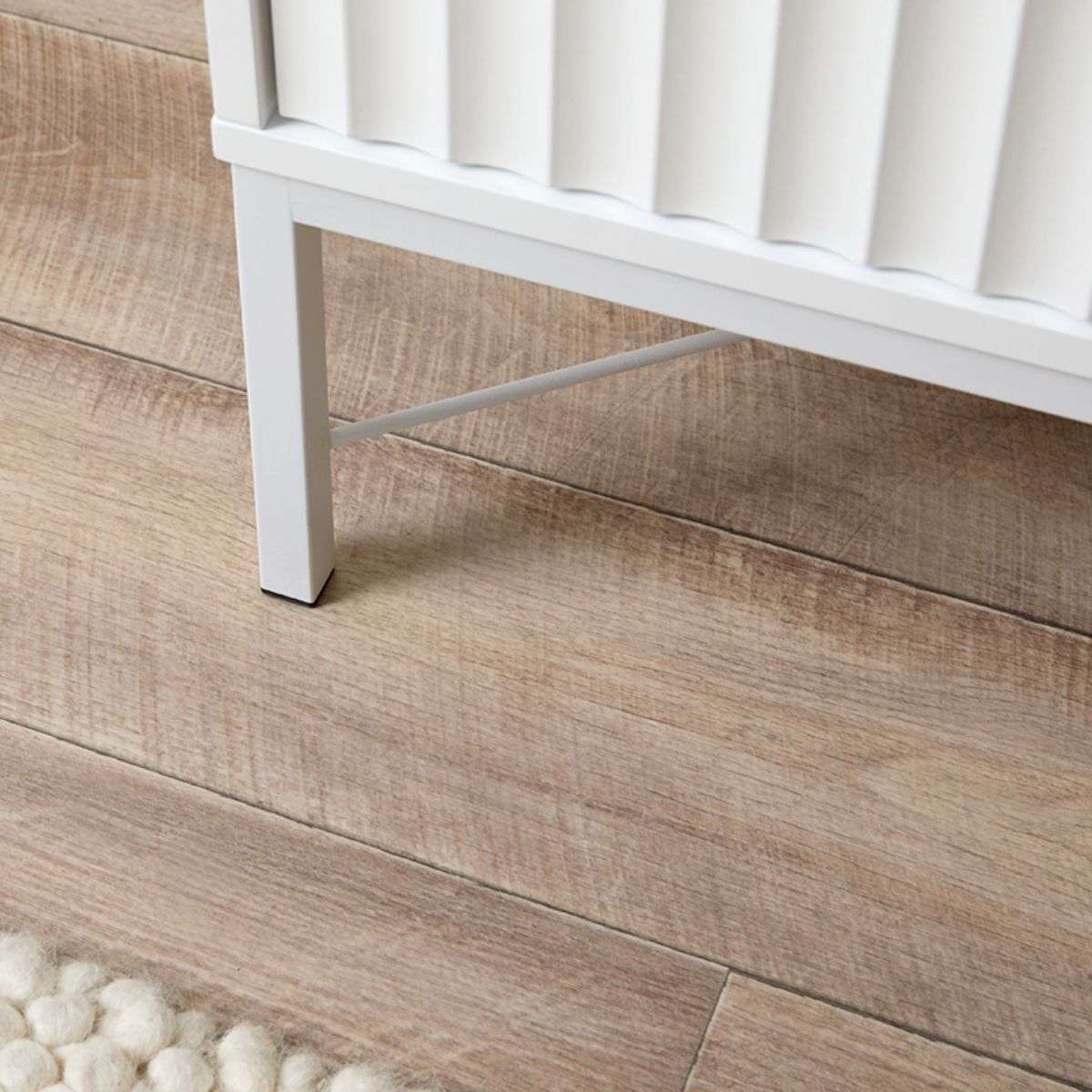 Nyla Bedside Table - White - Image 5