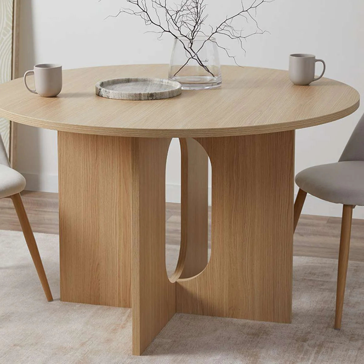 Ora Four Seater Round Dining Table - Image 4