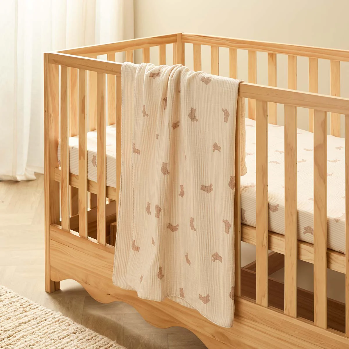 Organic Cotton Blanket - Teddy