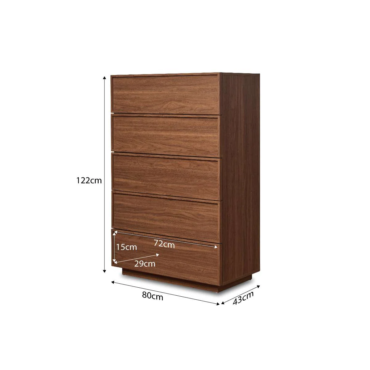 Osaka Tallboy - Walnut - Image 9
