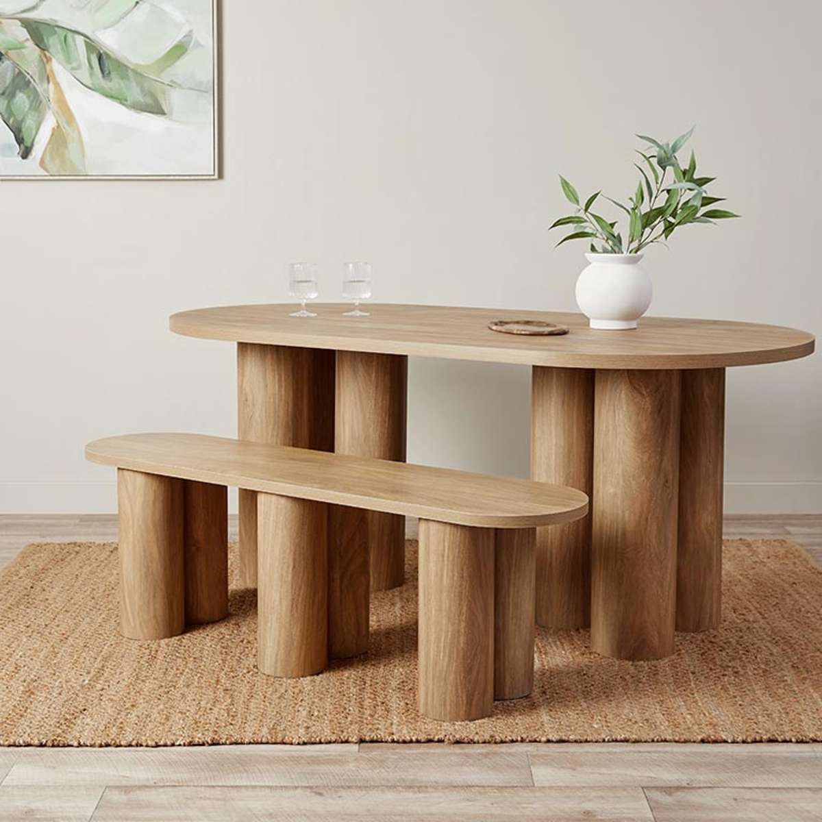 Otis Bench Seat - Pecan - Image 3