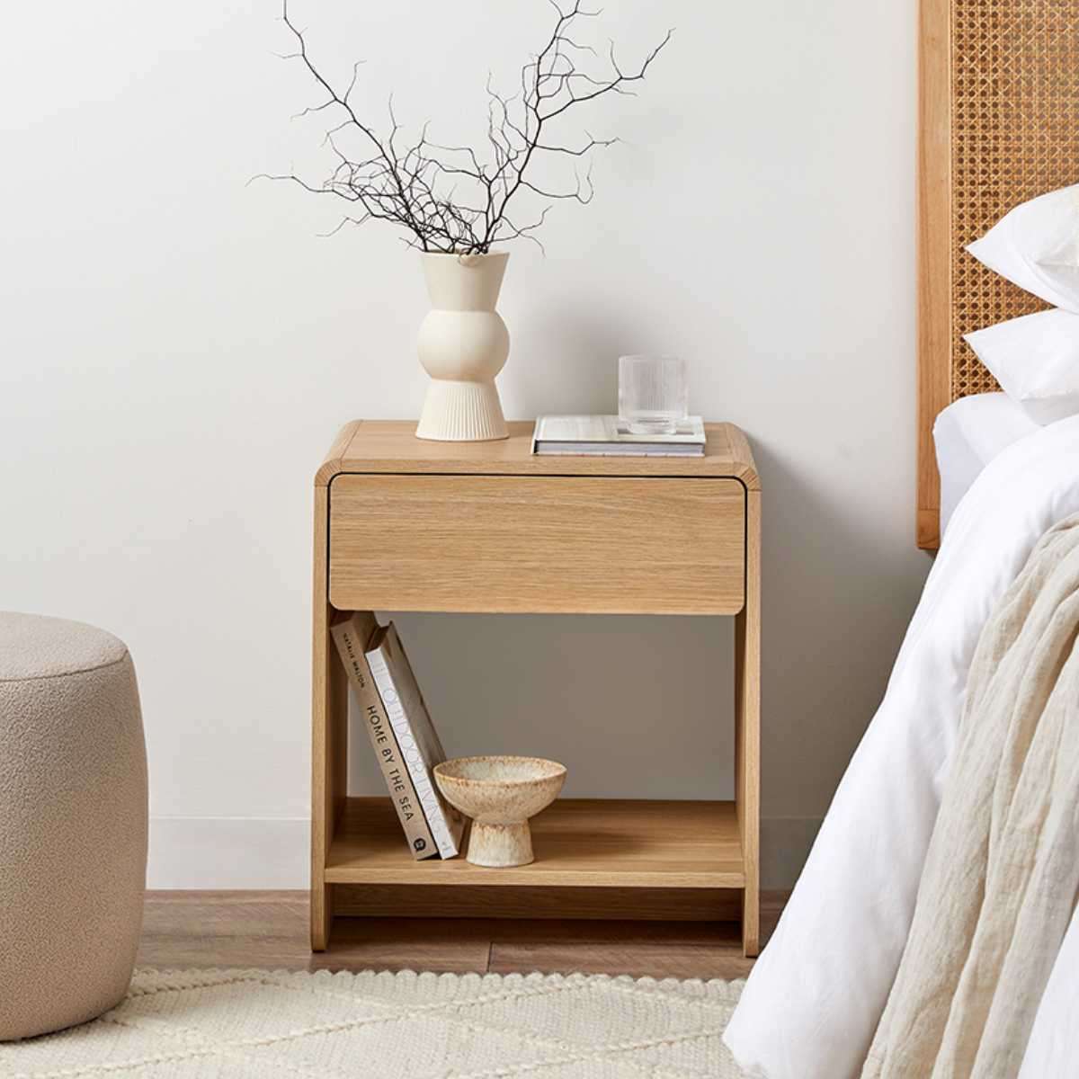 Owen Bedside Table - Natural Bundle - Image 3