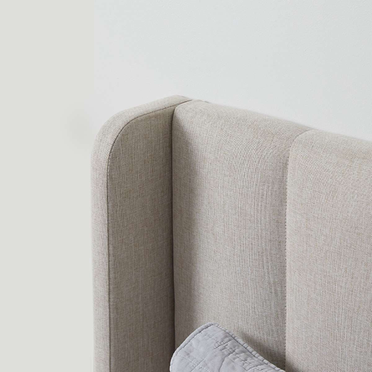 Quinn King Single Bed - Natural - Image 2