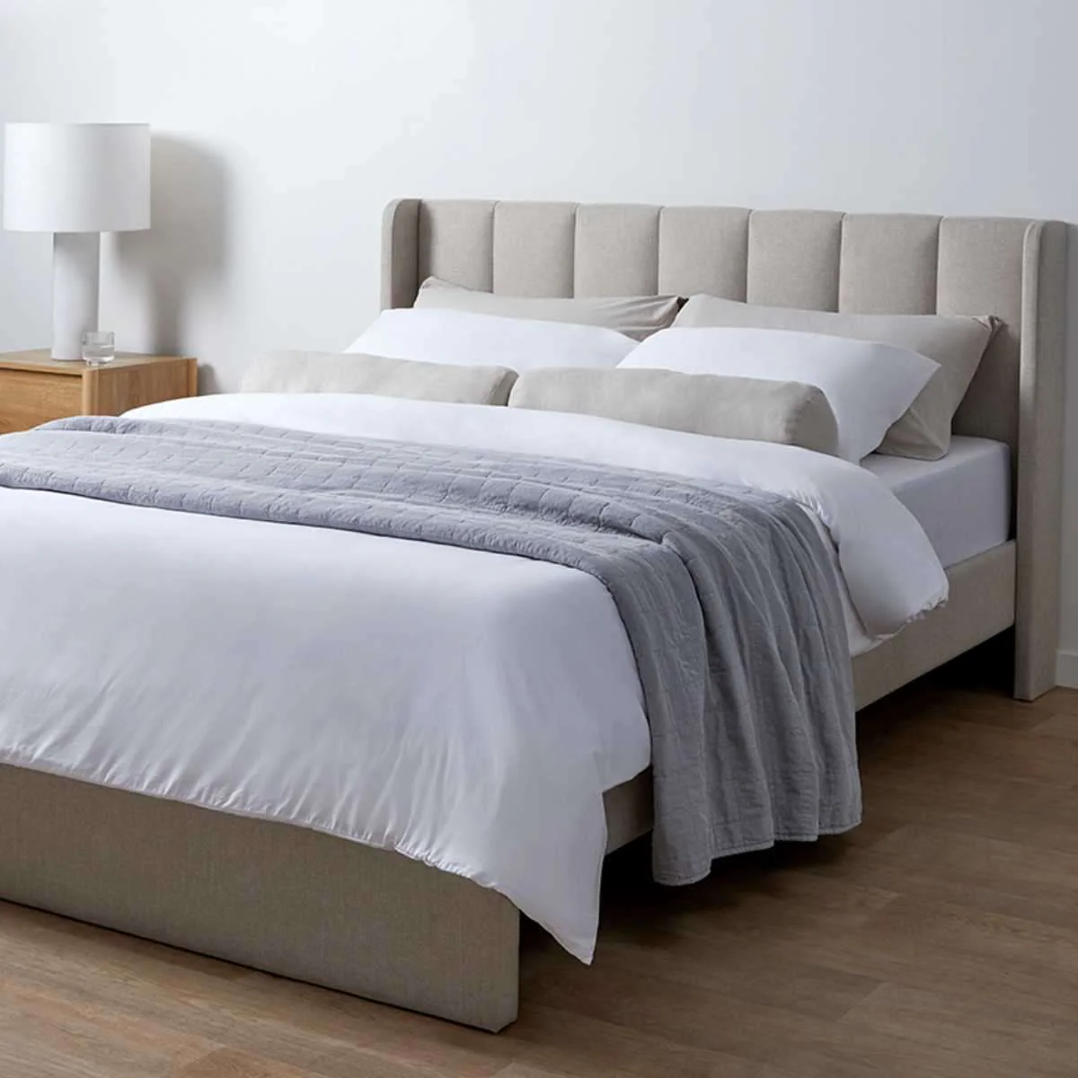 Quinn Queen Bed - Natural - Image 3