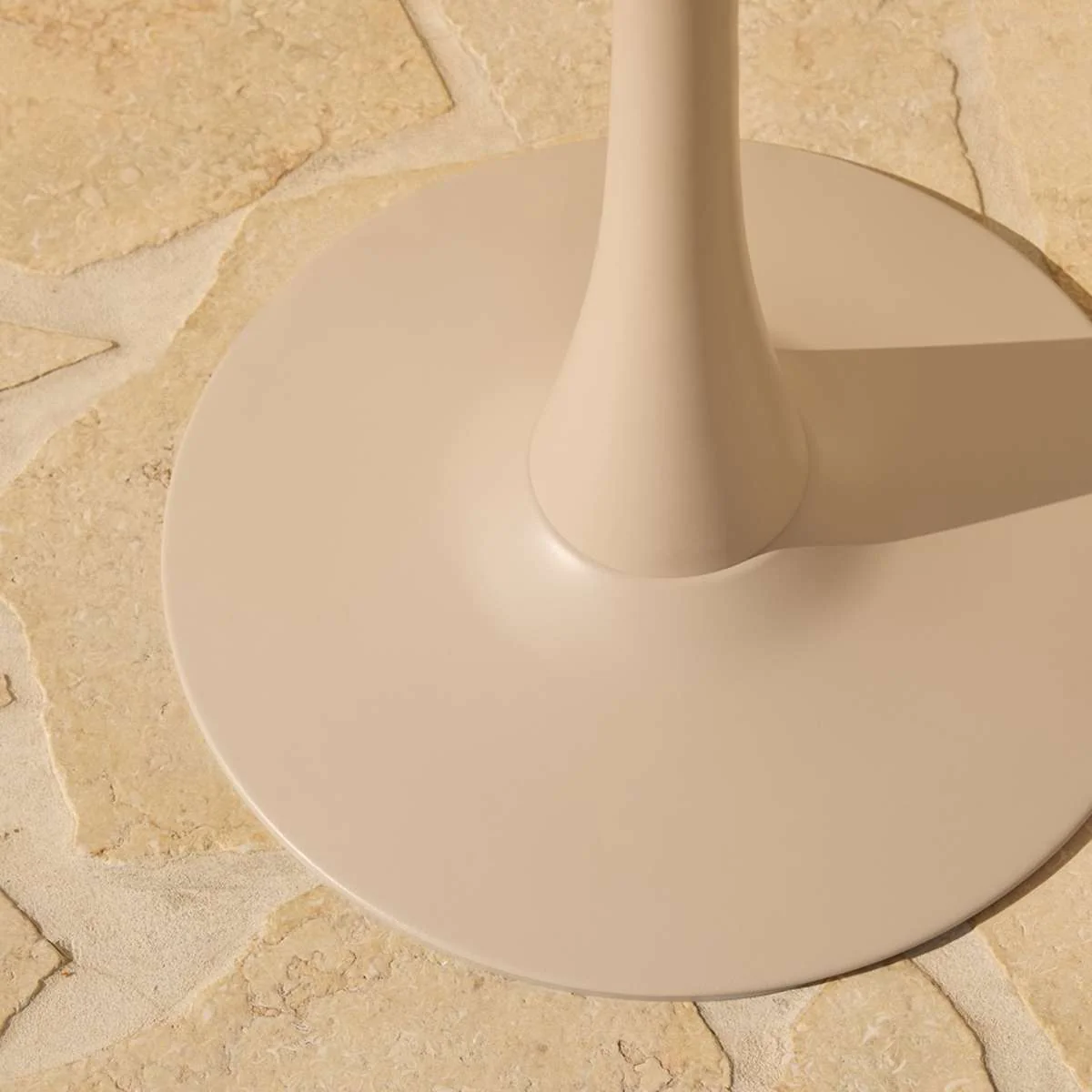 Ravello Outdoor Bistro Round Table - Beige - Image 4