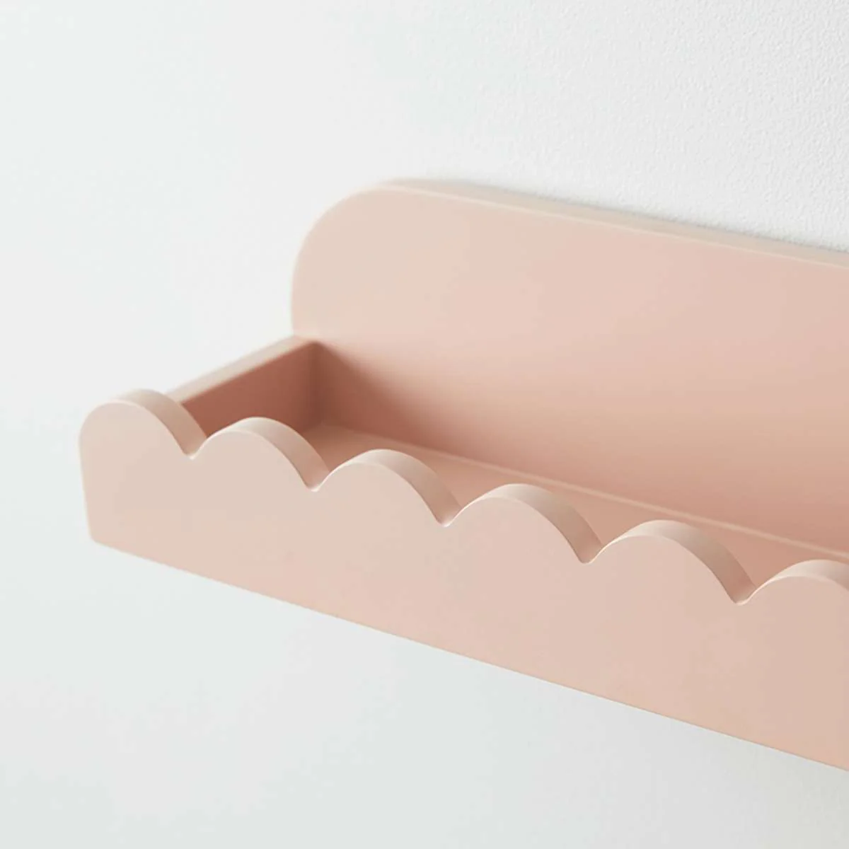 Sarah Scalloped Wall Shelf - Pink - Image 4