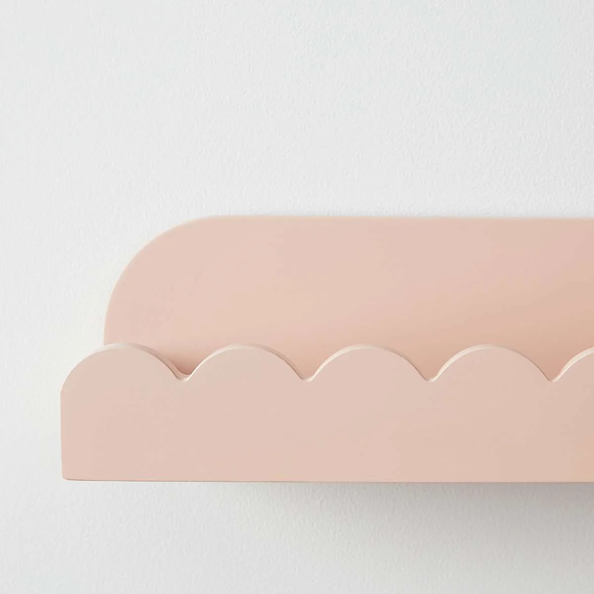 Sarah Scalloped Wall Shelf - Pink - Image 5