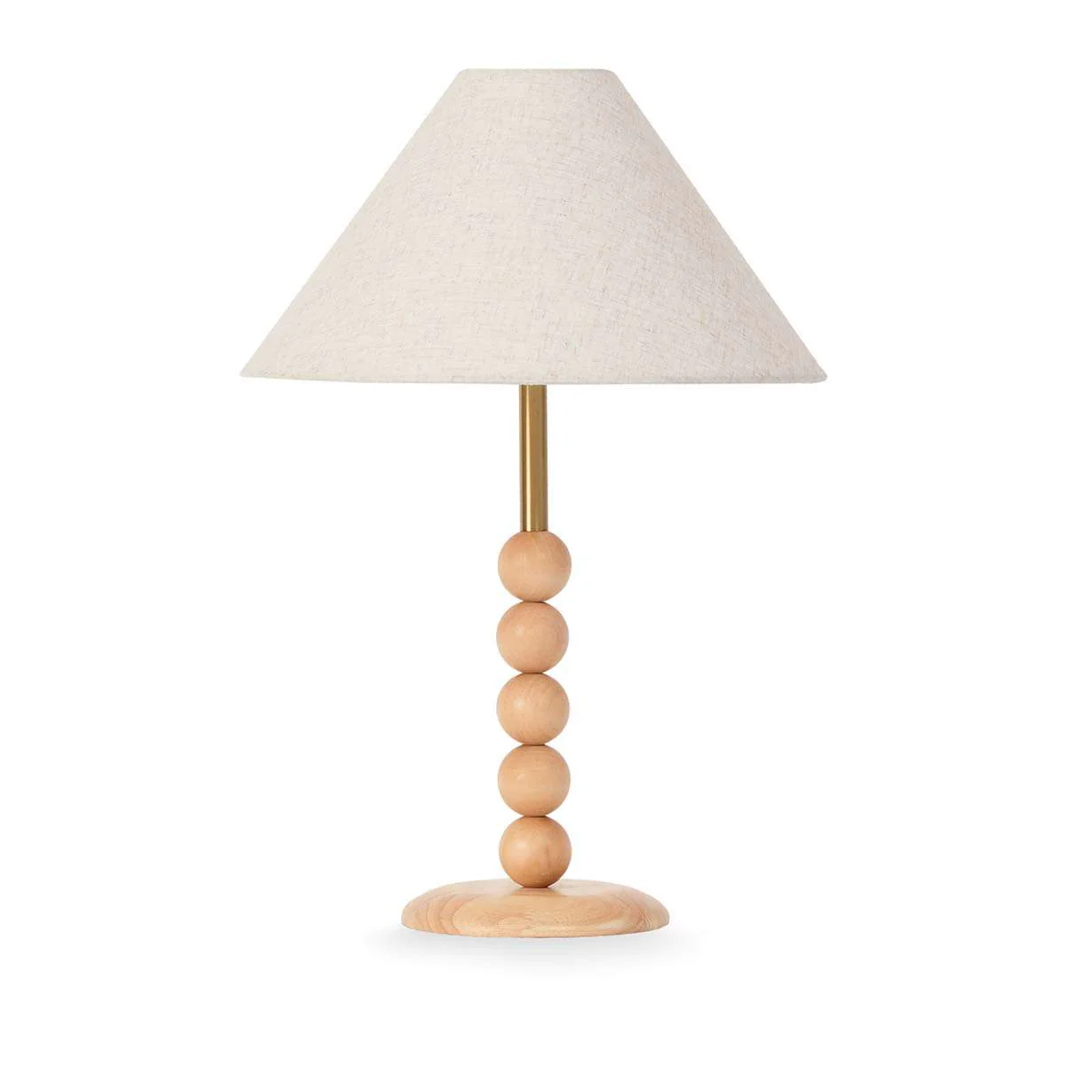 Skyla Sphere Wooden Ball Table Lamp - Image 11