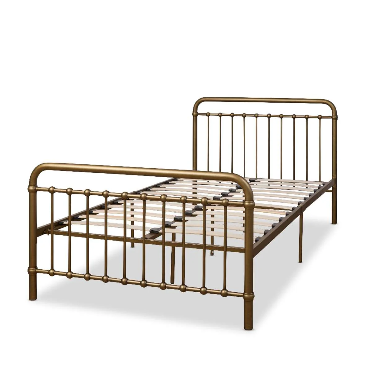 Sonata Bed - King Single - Bronze - Image 15
