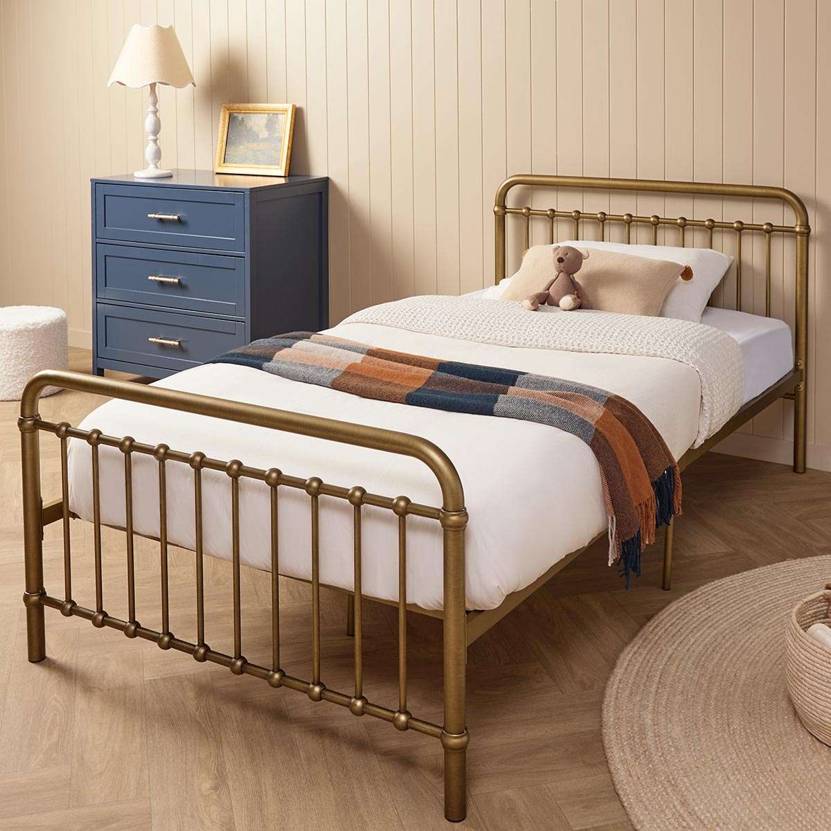 Sonata Bed - King Single - Bronze - Image 3